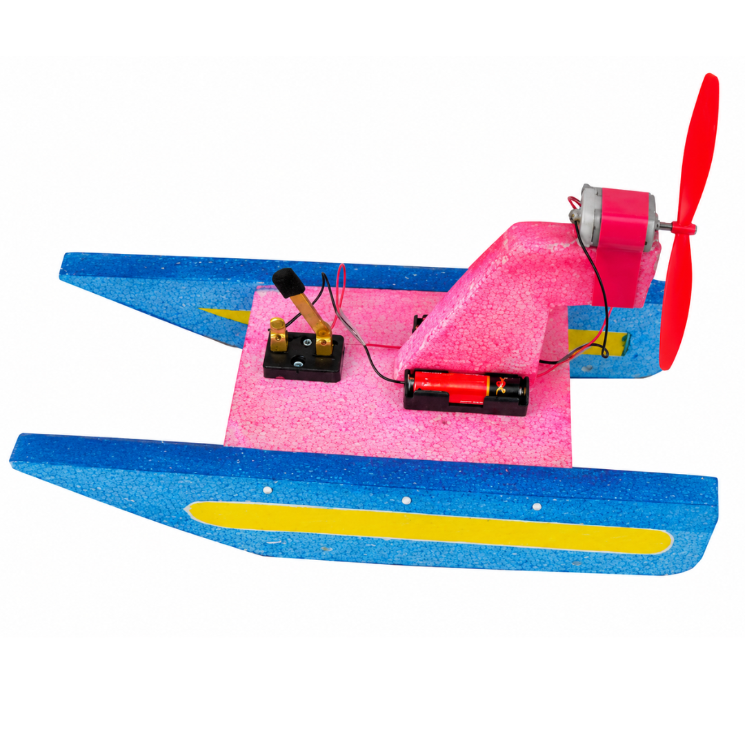 Large air propelled boat example
