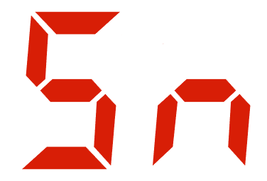 digital tube icon Sn, signal strength setting